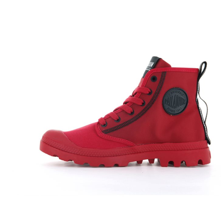 Dámské Boty Palladium Pampa Dare 2 Survive Červené | CZ MAR-68Q